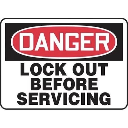 Accuform LOCKOUTTAGOUT SIGN 7 X 10 ADHESIVE MLKT103VS MLKT103VS